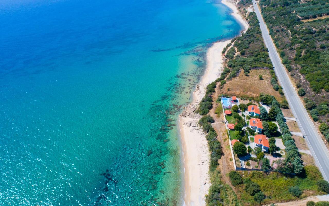 Secret Paradise Villas Loutra Elevtheron Luaran gambar