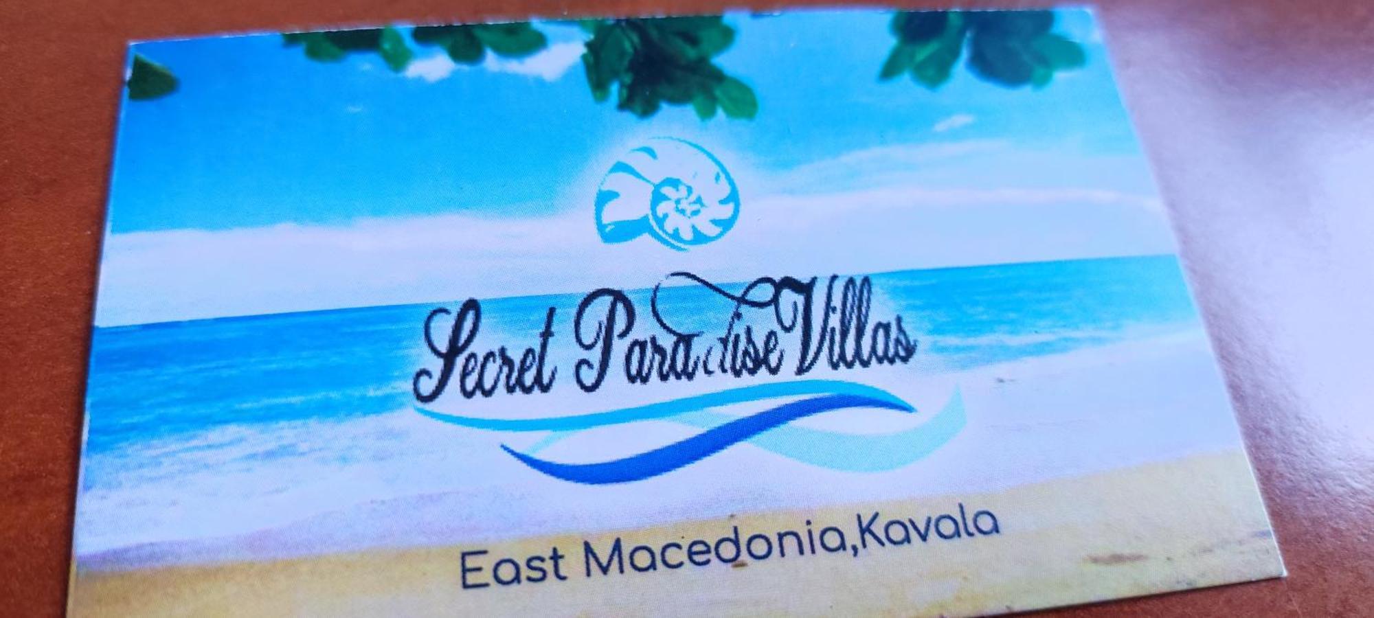Secret Paradise Villas Loutra Elevtheron Luaran gambar