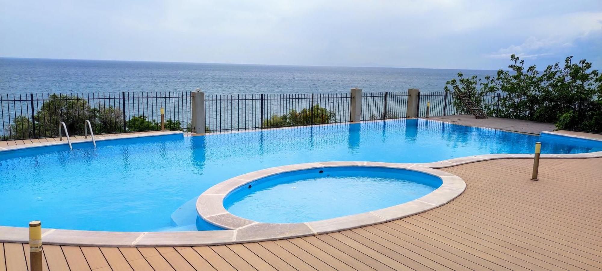 Secret Paradise Villas Loutra Elevtheron Luaran gambar