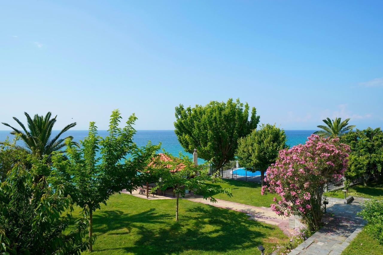 Secret Paradise Villas Loutra Elevtheron Luaran gambar