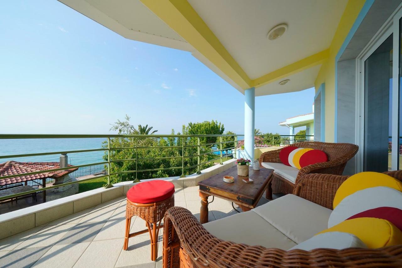 Secret Paradise Villas Loutra Elevtheron Luaran gambar
