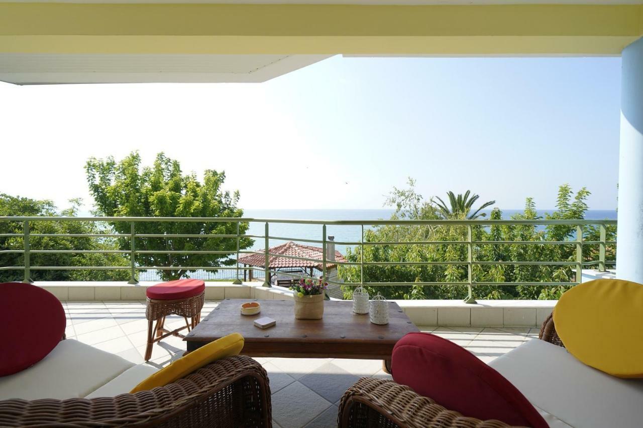 Secret Paradise Villas Loutra Elevtheron Luaran gambar