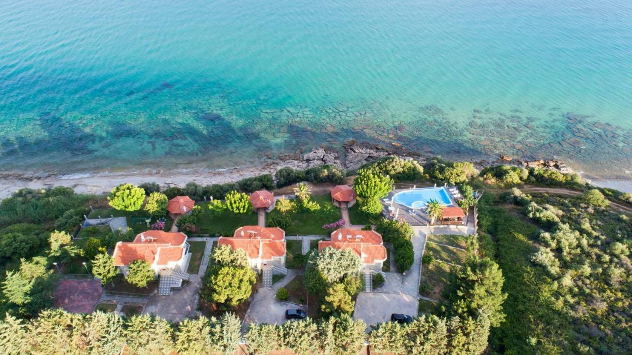 Secret Paradise Villas Loutra Elevtheron Luaran gambar